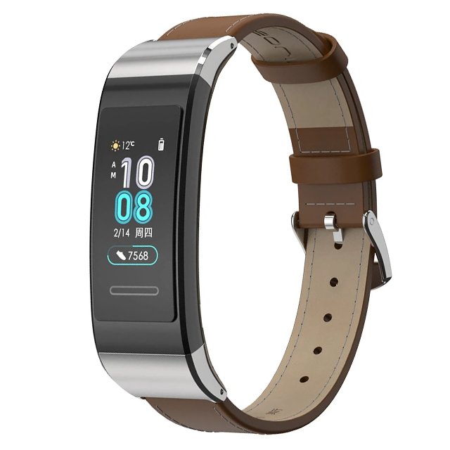 Huawei Band 3 Pro / 4 Pro Armband (Echtleder) - 5 Farben